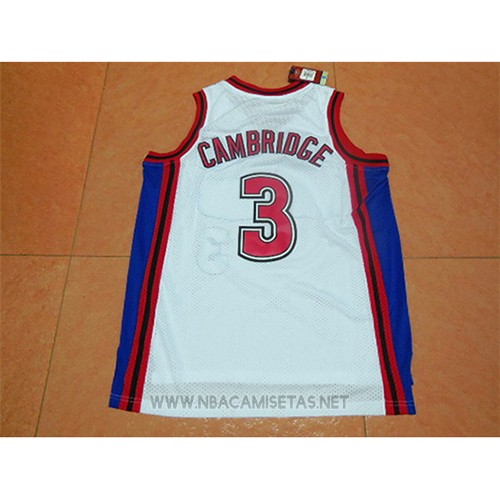 Camiseta Pelicula Knights Calvin Cambridge NO 3 Blanco